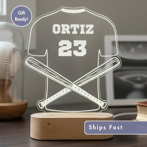 Personalized Baseball Tee – Fun Wear for Kids and Adults - Picture 1 of 8